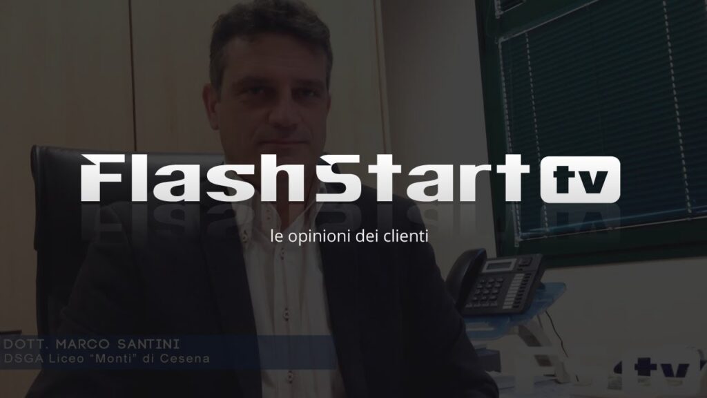 FlashStart e il Liceo Monti di Cesena, testimonianza del Dott. Santini Marco