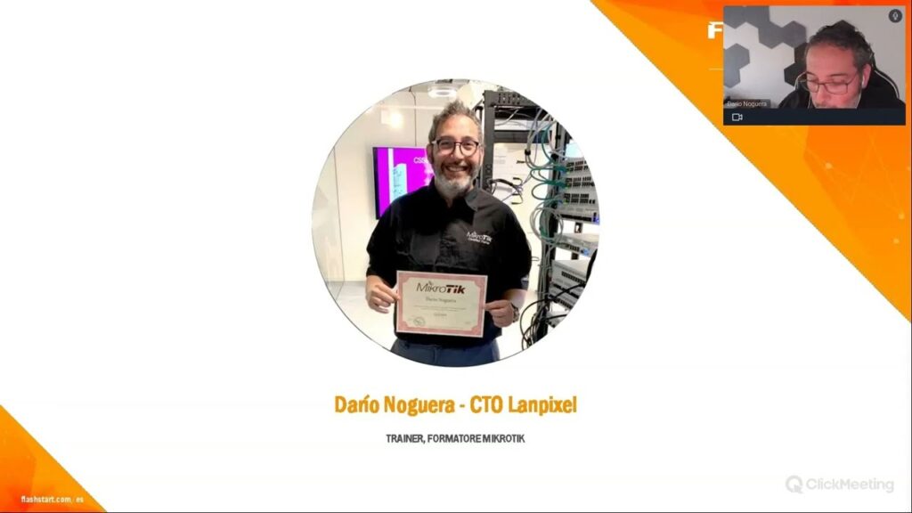 [Webinar] Dario Noguera - Lan Pixel - Formador y trainer Mikrotik